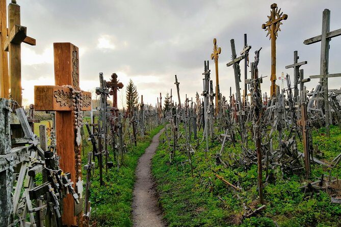 Go on a pilgrimage from Riga - visit Siluva and Hill of Crosses! - Stop 1: Shrine of Our Lady of Siluva and the rock chapel on the first apparition stone