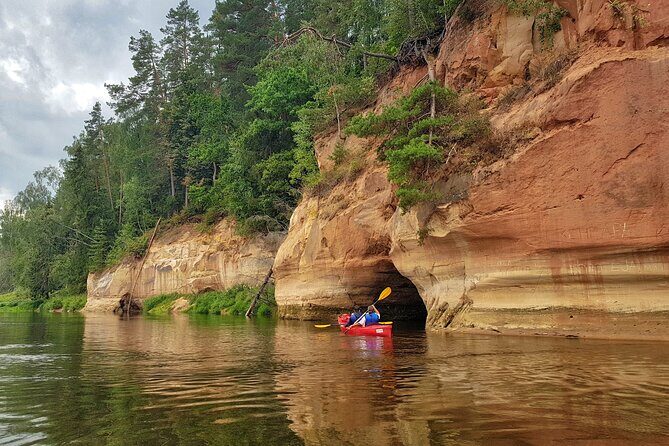One-Day Kayaking Trip in Gauja River Valley - The pace: how much control you get