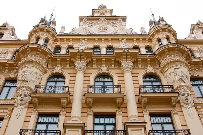 Private Riga Art Nouveau Tour - Riga Secondary School No. 40: Buildings as Identity Tools