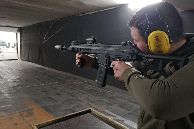Riga Gun Range: shooting with Winchester, Glock17, & Kalashnikov - Five key reasons this Riga shooting session works