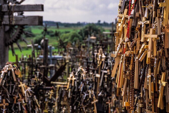 Riga: Hill of Crosses & Guided Rundale Palace with Bauska Castle - Rundale French Garden: symmetry for photos, on your own pace