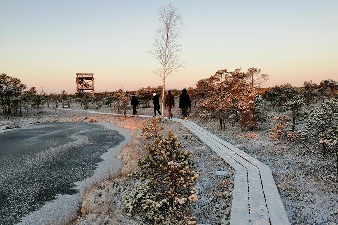 Sunrise at Kemeri National park + Jurmala - Jurmala by car and by sea: villas, old wooden houses, and that beach air