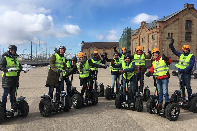 The best of Riga segway tour - Alberta Iela’s Art Nouveau stretch: where the details matter